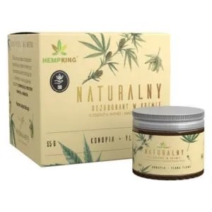 Dezodorant Konopny o Zapachu Wanilii i Ylang Ylang 65g HempKing NaszeNaturalne Dezodorant Cbd