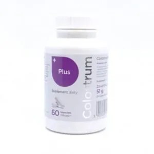 Colostrum Plus witaminy C, D3 i Cynk 40% igG Immuno First Aid 60kaps Colostrum Polska NaszeNaturalne Dsc K X