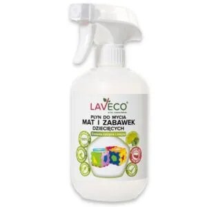 Naturalny Płyn Do Czyszczenia Mat i Zabawek Dziecięcych Drzewo Herbaciane i Zielona Cytryna 500ml Laveco NaszeNaturalne Naturalny Plyn Do Czyszczenia Mat I Zabawek Dzieciecych Cytryna Ml Laveco