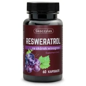 Resweratrol Ekstrakt Ze Skórek Winogron 60 Kapsułek Skoczylas NaszeNaturalne Resweratrol Ekstrat Ze Skorek Winogron Kapsulek Skoczylas