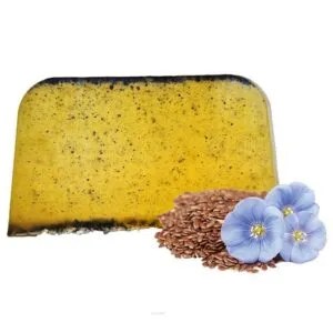 Szampon Arganowy z Olejem Lnianym w Kostce 100g E-fiore NaszeNaturalne Szampon Arganowy Z Olejem Lnianym