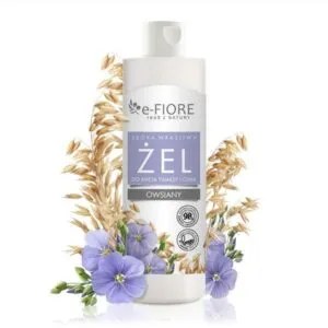Żel Owsiany Do Mycia Twarzy i Ciała Skóra Sucha i Wrażliwa 250ml E-Fiore NaszeNaturalne Zel Owsiany